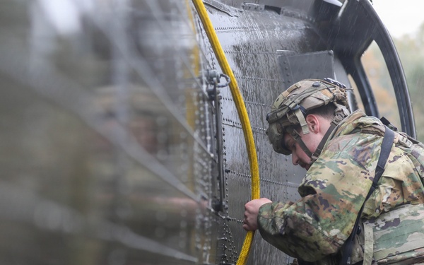 Downed Aircraft Recovery Team Training during Combined Resolve