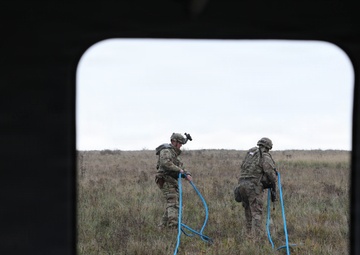 Downed Aircraft Recovery Team training during Combined Resolve