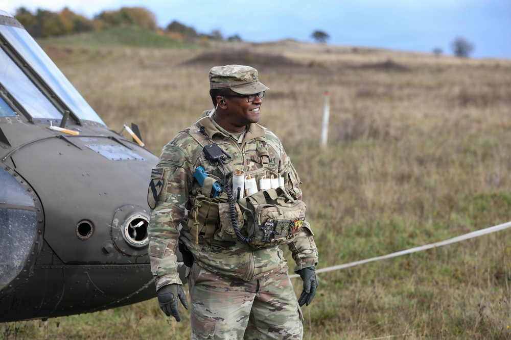 Downed Aircraft Recovery Team training during Combined Resolve Downed Aircraft Recovery Team training during Combined Resolve