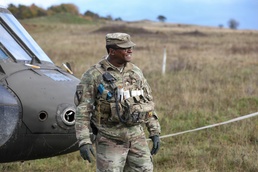 Downed Aircraft Recovery Team training during Combined Resolve
