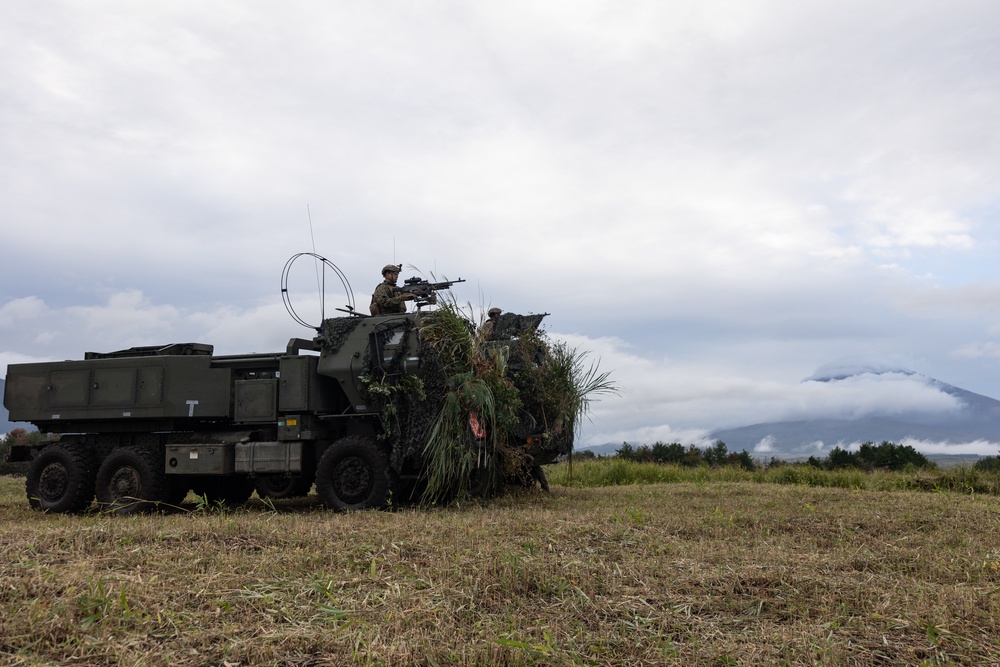 U.S. Marines Conduct HIMARS Live-Fire on Combined Arms Training Center, Fuji U.S. Marines Conduct HIMARS Live-Fire on Combined Arms Training Center, Fuji