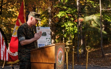 Amphibious tractor memorial ground breaking ceremony