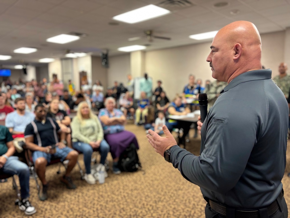 Naval Station Guantanamo Bay Non-Mission Essential Personnel Town Hall