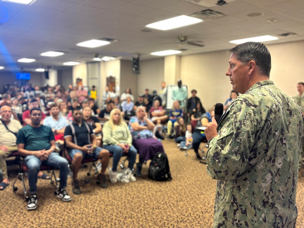 Naval Station Guantanamo Bay Non-Mission Essential Personnel Town Hall