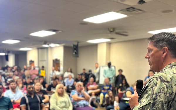 Naval Station Guantanamo Bay Non-Mission Essential Personnel Town Hall