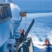 Coast Guard Cutter Campbell conducts small boat operations in the Windward Passage