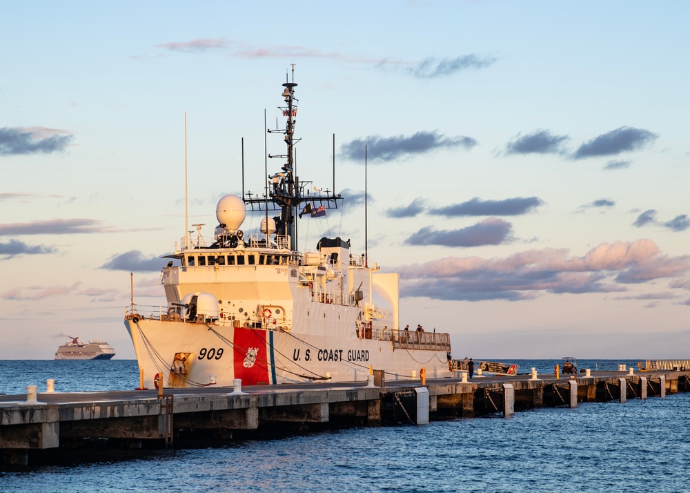 Coast Guard Cutter Campbell conducts Windward Passage deployment