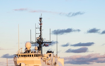 Coast Guard Cutter Campbell conducts Windward Passage deployment