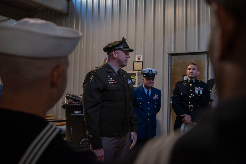 Service Members Prepare for Oath of Enlistment Service Members Prepare for Oath of Enlistment