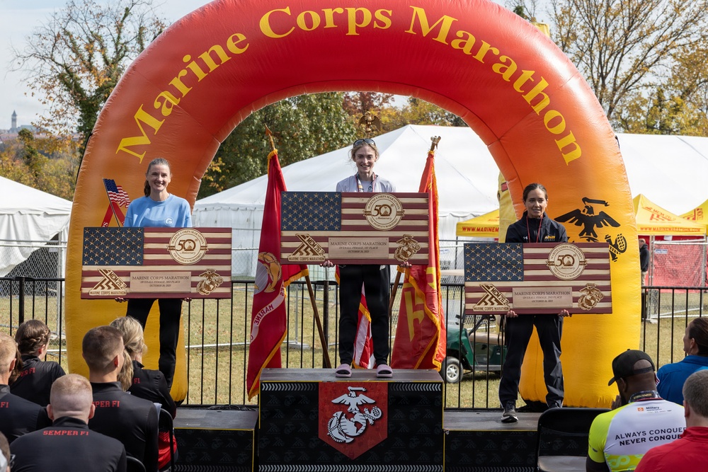The Historic 50th Marine Corps Marathon The Historic 50th Marine Corps Marathon