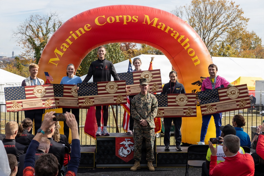 The Historic 50th Marine Corps Marathon The Historic 50th Marine Corps Marathon