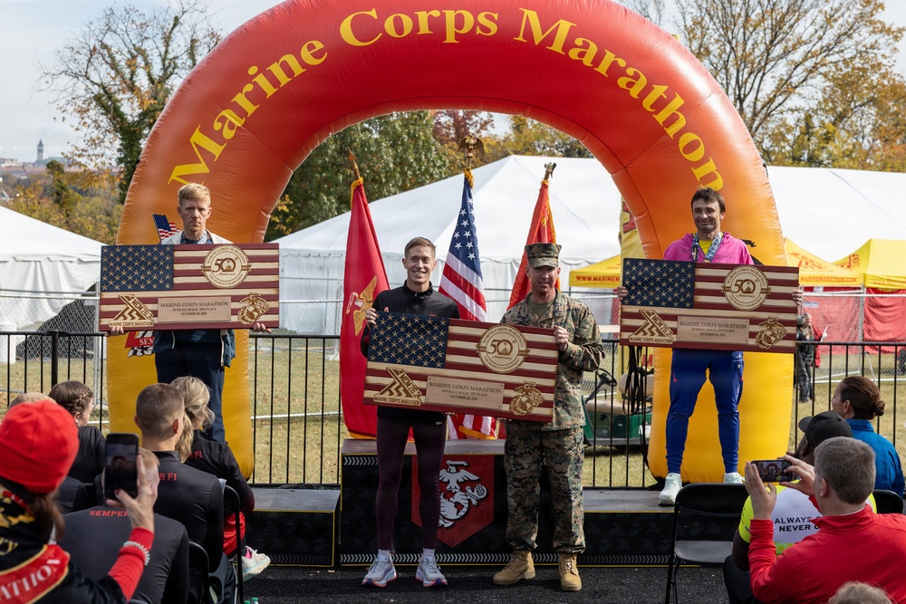 The Historic 50th Marine Corps Marathon The Historic 50th Marine Corps Marathon