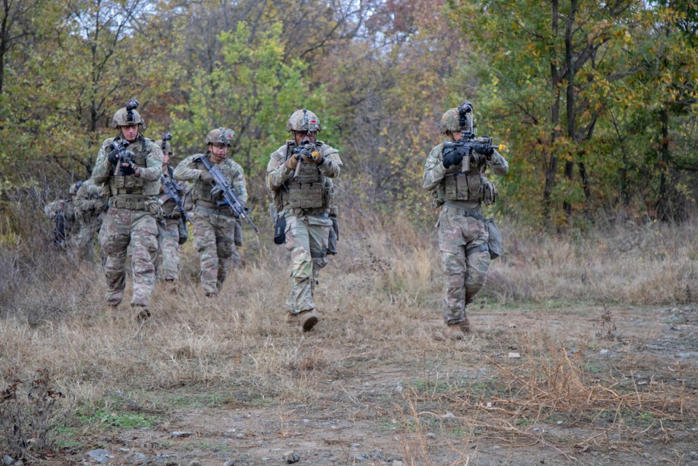 1st Infantry Division Conducts Close-Quarters Combat Training at Novo Selo Training Area, Bulgaria 1st Infantry Division Conducts Close-Quarters Combat Training at Novo Selo Training Area, Bulgaria
