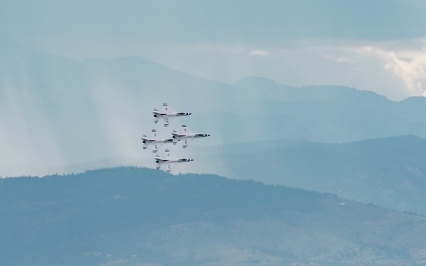 Thunderbirds Perform at the Great Colorado Air Show