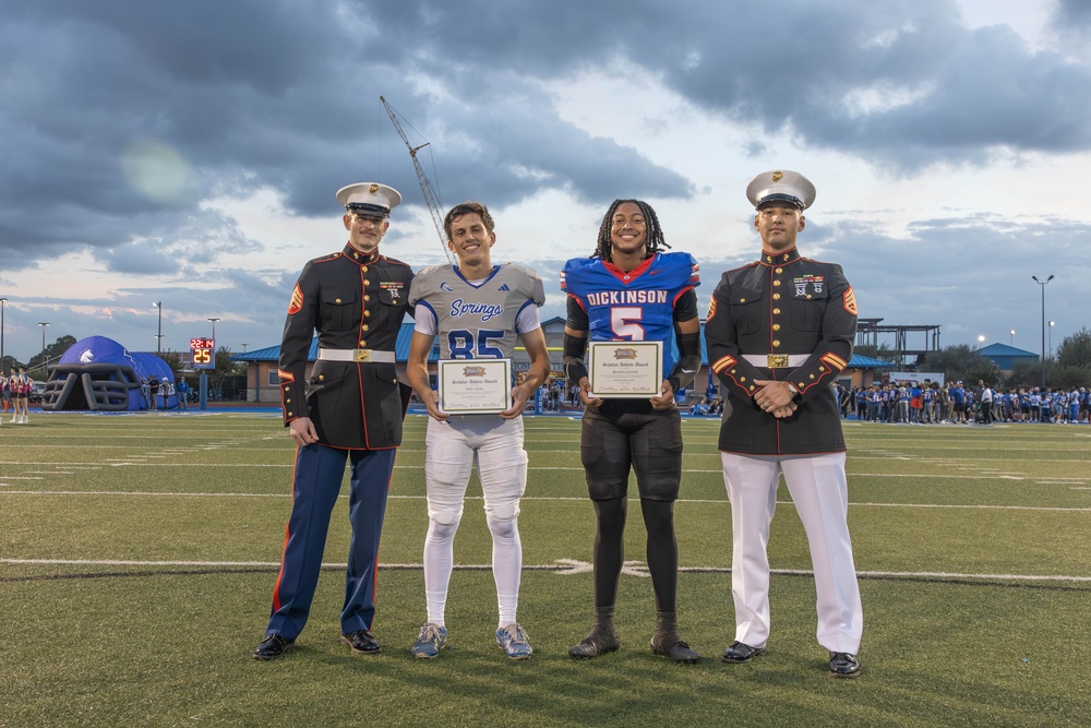 Dickinson vs. Clear Springs High School Great American Rivalry Game