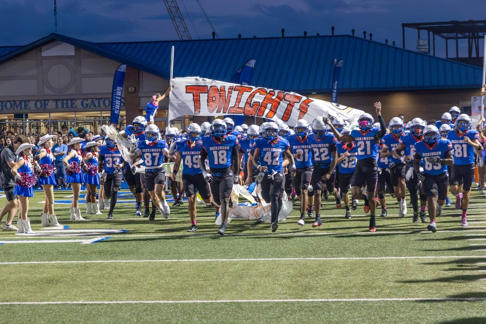 Dickinson vs. Clear Springs High School Great American Rivalry Game