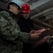 USS Ronald Reagan Sailors Provide Fire Watches