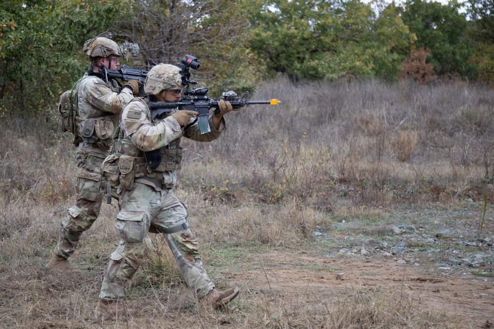 1st Infantry Division Conducts Close-Quarters Combat Training at Novo Selo Training Area, Bulgaria 1st Infantry Division Conducts Close-Quarters Combat Training at Novo Selo Training Area, Bulgaria
