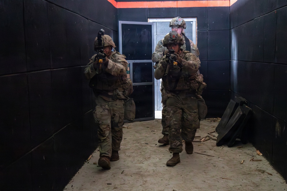 1st Infantry Division Conducts Close-Quarters Combat Training at Novo Selo Training Area, Bulgaria 1st Infantry Division Conducts Close-Quarters Combat Training at Novo Selo Training Area, Bulgaria