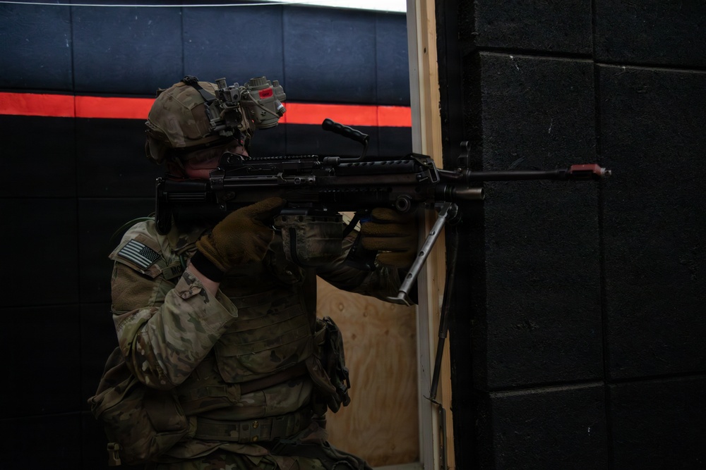 1st Infantry Division Conducts Close-Quarters Combat Training at Novo Selo Training Area, Bulgaria 1st Infantry Division Conducts Close-Quarters Combat Training at Novo Selo Training Area, Bulgaria
