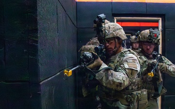 1st Infantry Division Conducts Close-Quarters Combat Training at Novo Selo Training Area, Bulgaria