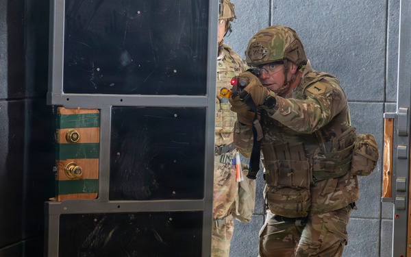 1st Infantry Division Conducts Close-Quarters Combat Training at Novo Selo Training Area, Bulgaria