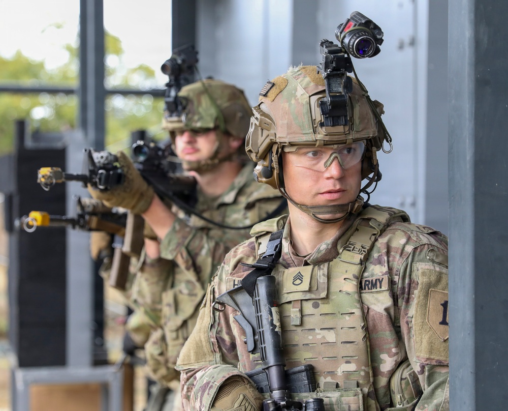 1st Infantry Division Conducts Close-Quarters Combat Training at Novo Selo Training Area, Bulgaria 1st Infantry Division Conducts Close-Quarters Combat Training at Novo Selo Training Area, Bulgaria