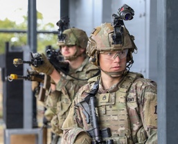1st Infantry Division Conducts Close-Quarters Combat Training at Novo Selo Training Area, Bulgaria