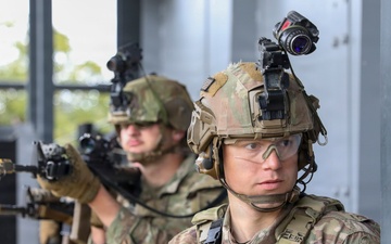 1st Infantry Division Conducts Close-Quarters Combat Training at Novo Selo Training Area, Bulgaria
