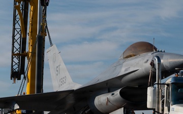 F-16 Arrives At Goodfellow AFB