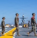 Promotion in the Pacific: U.S. Marines with CLB-13 hold a promotion ceremony aboard the USS Makin Island
