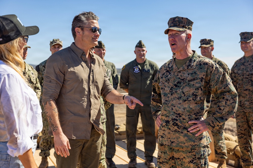 The Commandant, Gen. Eric M. Smith attends the 250th Amphibious Capabilities Demonstration