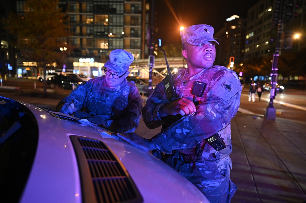 D.C. National Guard Senior Leaders Visit JTF-DC Presence Patrols D.C. National Guard Senior Leaders Visit JTF-DC Presence Patrols