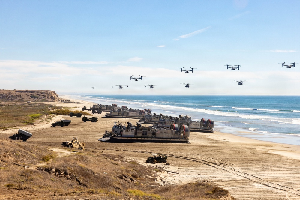The Commandant, Gen. Eric M. Smith attends the 250th Amphibious Capabilities Demonstration