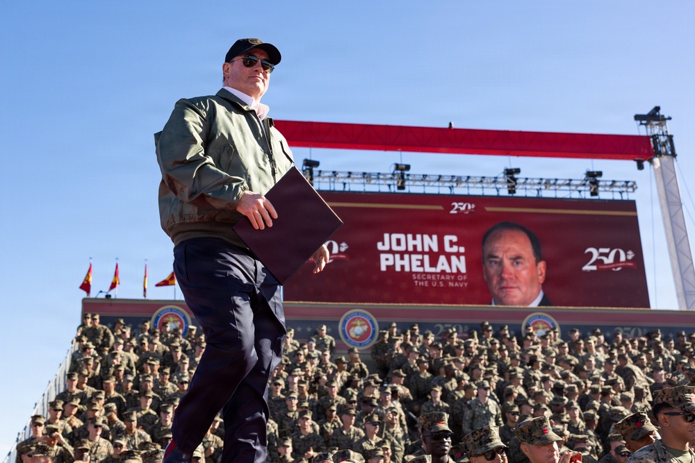 The Commandant, Gen. Eric M. Smith attends the 250th Amphibious Capabilities Demonstration