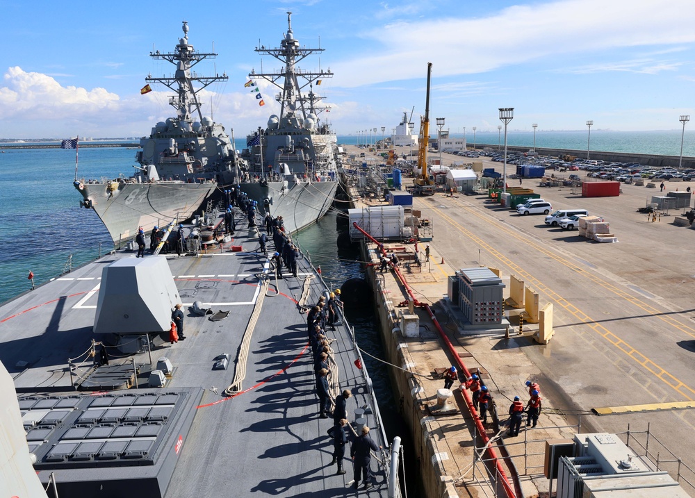 USS Roosevelt (DDG 80) Conducts Sea-and-Anchor Evolution