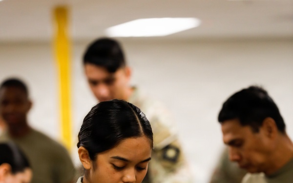 California National Guard Service Members Support Food Bank Operations at the Los Angeles Regional Food Bank