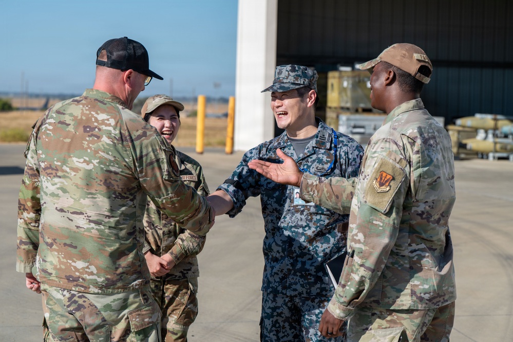 Team Beale Welcomes Japan Air Self-Defense Force Member Team Beale Welcomes Japan Air Self-Defense Force Member
