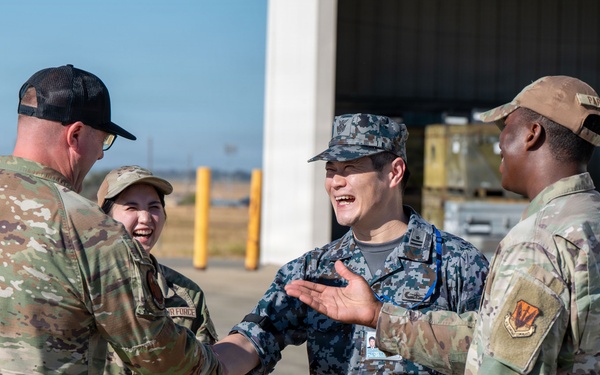 Team Beale Welcomes Japan Air Self-Defense Force Member