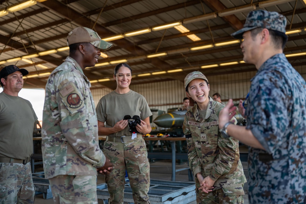 Team Beale Welcomes Japan Air Self-Defense Force Member Team Beale Welcomes Japan Air Self-Defense Force Member