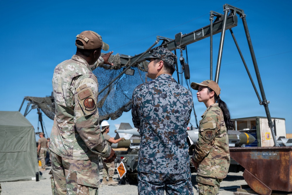 Team Beale Welcomes Japan Air Self-Defense Force Member Team Beale Welcomes Japan Air Self-Defense Force Member