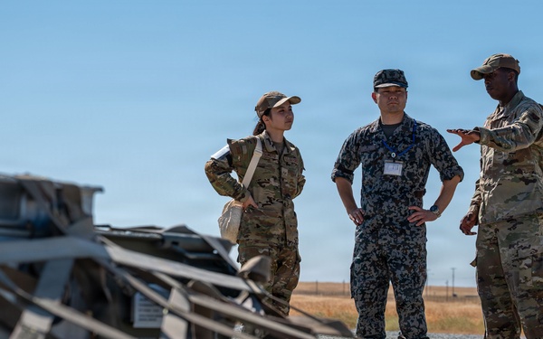 Team Beale Welcomes Japan Air Self-Defense Force Member