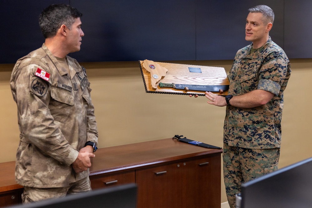 Peru LNO Departs MARFORSOUTH Peru LNO Departs MARFORSOUTH