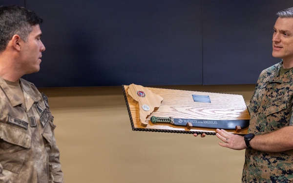 Peru LNO Departs MARFORSOUTH