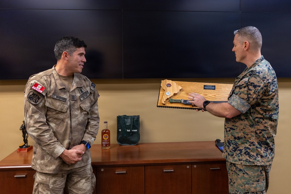 Peru LNO Departs MARFORSOUTH Peru LNO Departs MARFORSOUTH