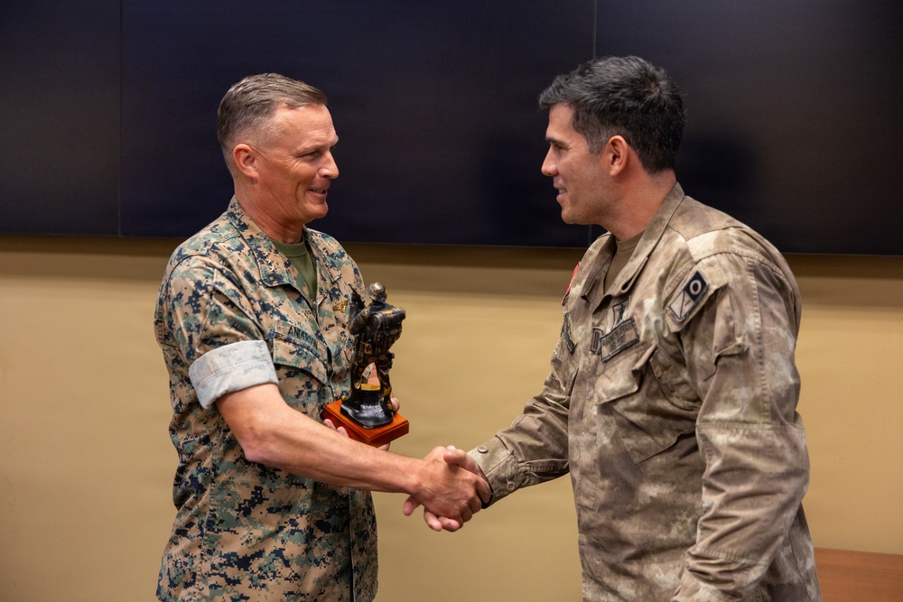 Peru LNO Departs MARFORSOUTH Peru LNO Departs MARFORSOUTH