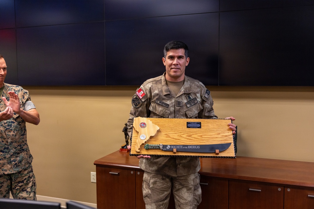 Peru LNO Departs MARFORSOUTH Peru LNO Departs MARFORSOUTH