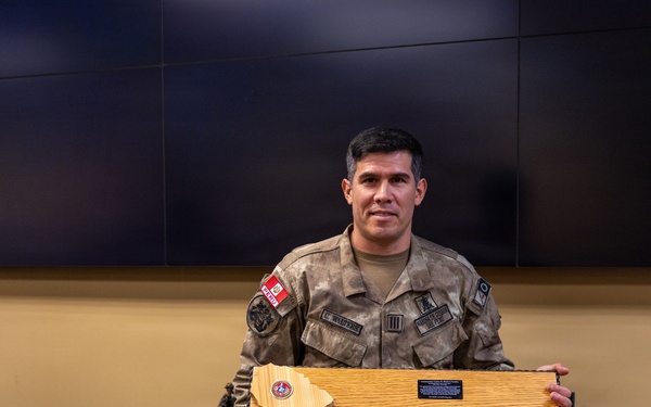 Peru LNO Departs MARFORSOUTH