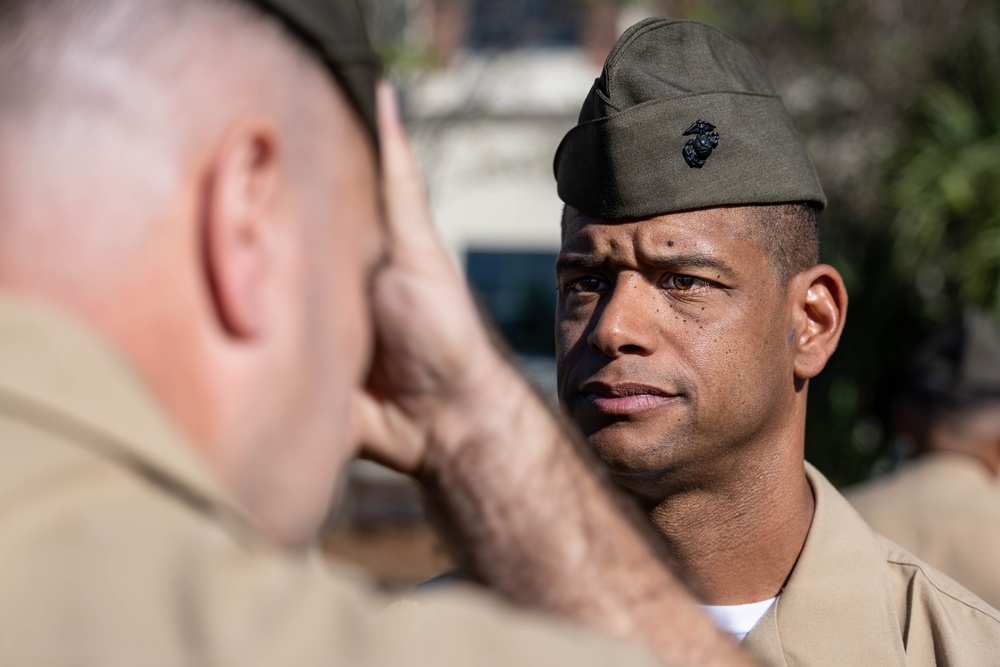 Marine Forces Reserve and Marine Forces South Conduct a Uniform Inspection Marine Forces Reserve and Marine Forces South Conduct a Uniform Inspection