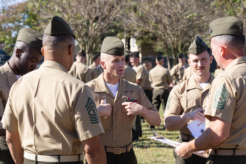 Marine Forces Reserve and Marine Forces South Conduct a Uniform Inspection Marine Forces Reserve and Marine Forces South Conduct a Uniform Inspection